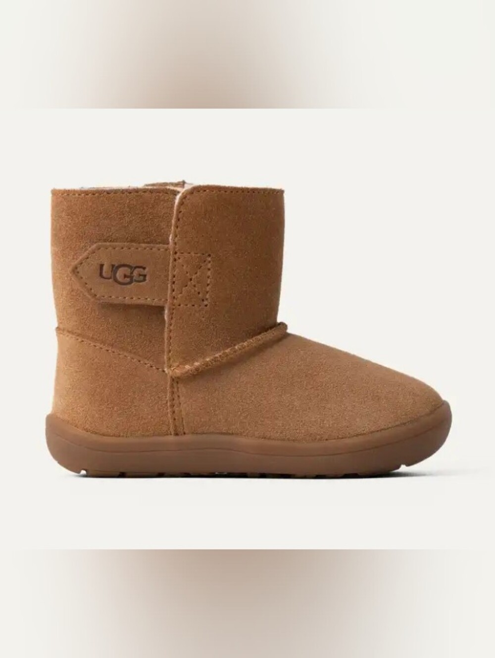 UGG Kids Chestnut Suede Boot - Cozy Slip-On Winter Shoe